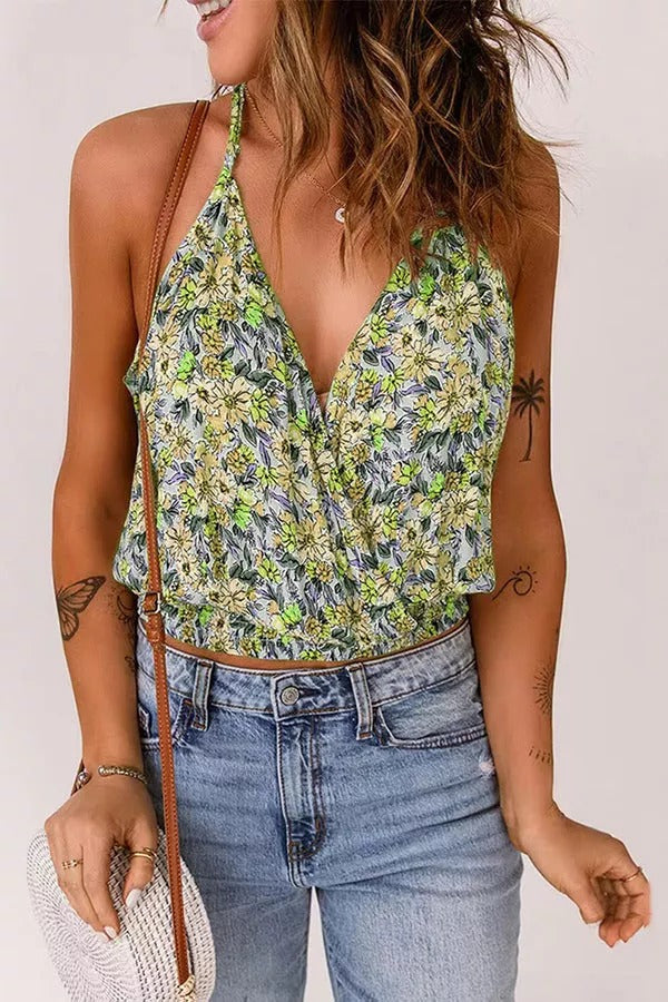 Book The Trip Floral Tank Top