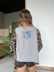 Bob Marley Mix & Match Tee Grey