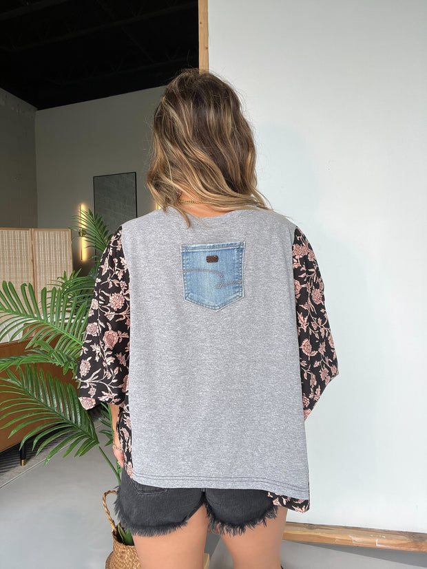 Bob Marley Mix & Match Tee Grey